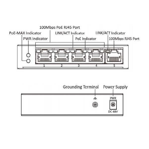 Hikvision DS 3E1105P EI 5