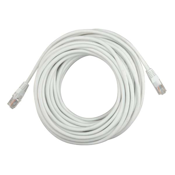 UTP Ethernet-kabel wit cat5e 10 meter met RJ45-connectoren
