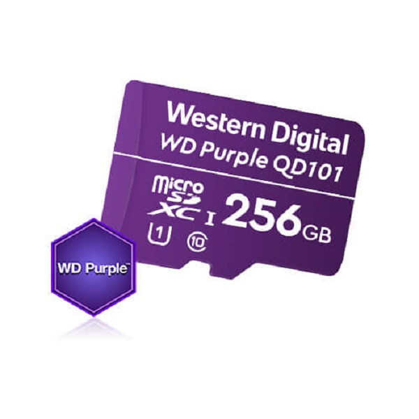 Western Digital Purple Surveillance 256GB MicroSD 4