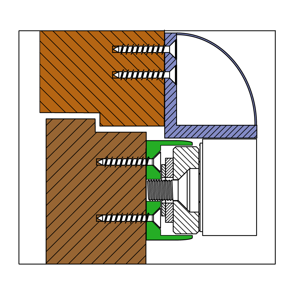 YLI KM-500I ankerplaatbevestigingsplaat - Afbeelding 6