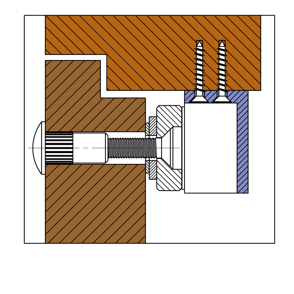 YLI KM-280NL verstelbare montage L profiel beugel - Afbeelding 6