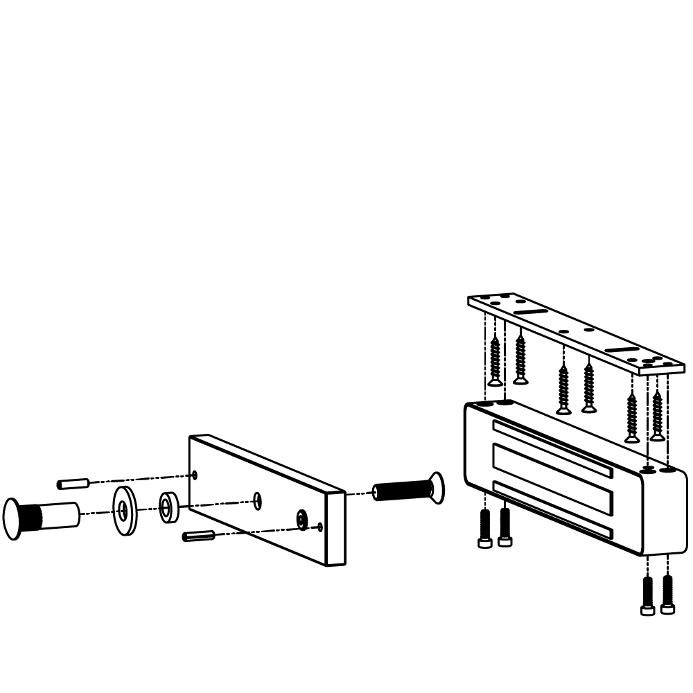 KM-280W-S kleefmagneet 280 kg - Afbeelding 2