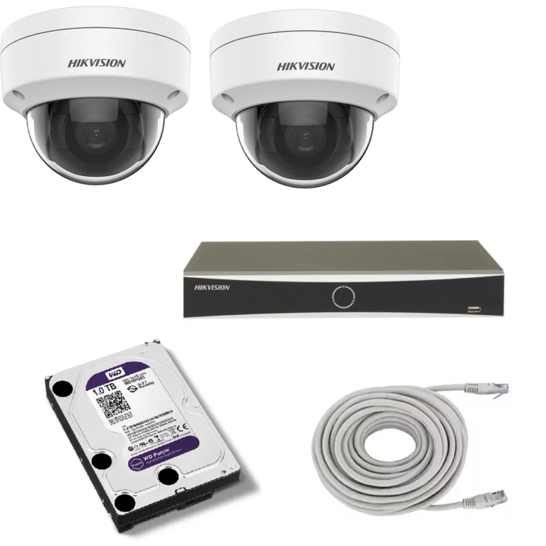 Set met 2 x Hikvision DS-2CD1143G2-I