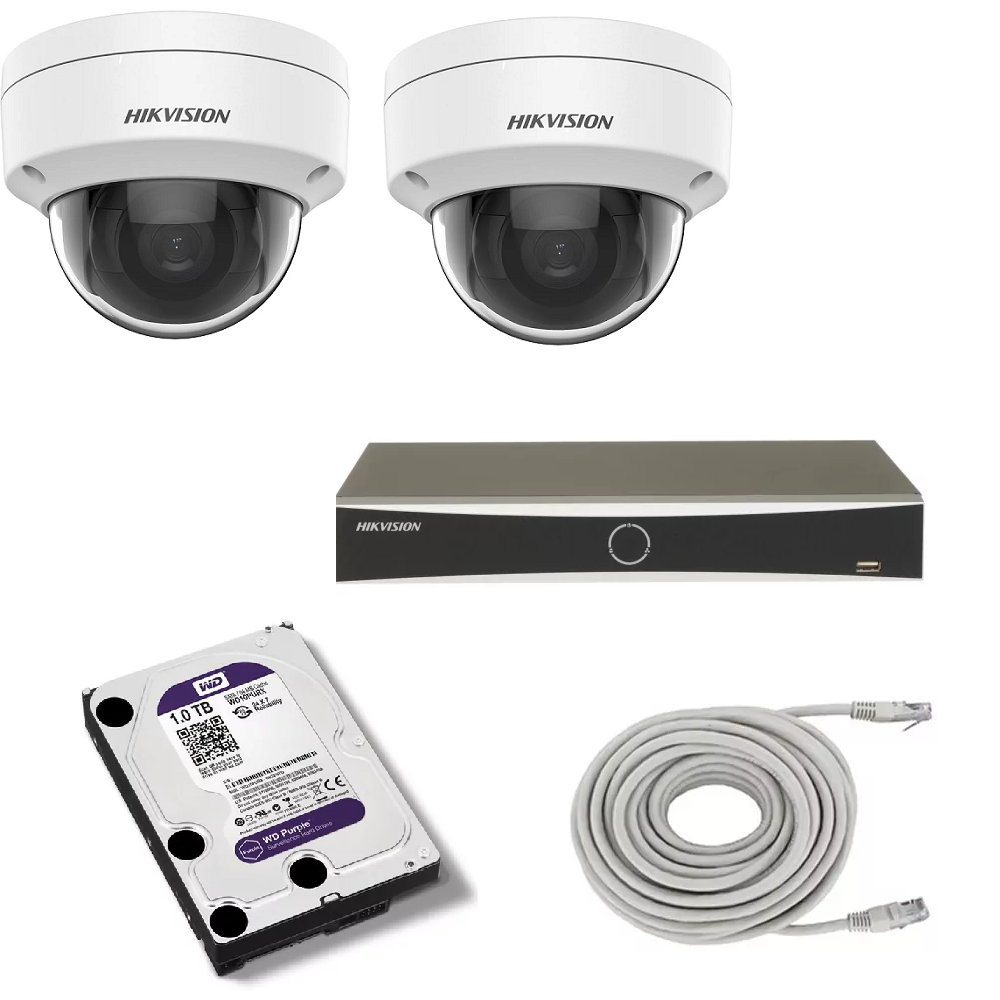 Set met 2 x Hikvision DS-2CD1143G2-I