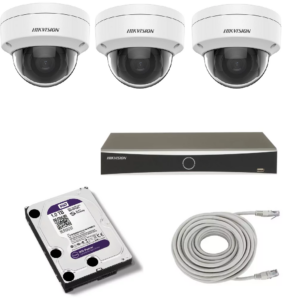 Set met 3 x Hikvision DS-2CD1143G2-I