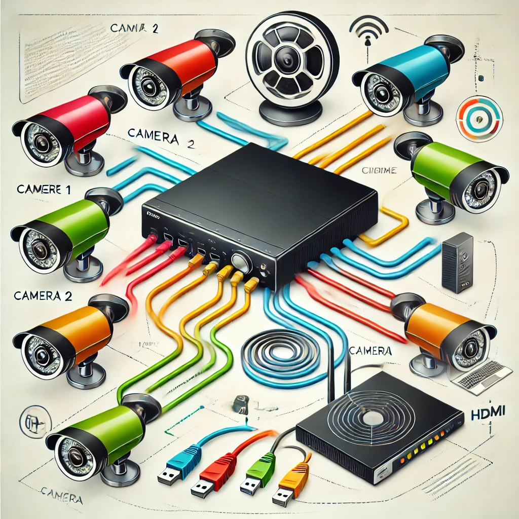 Poe beveiligingscamera