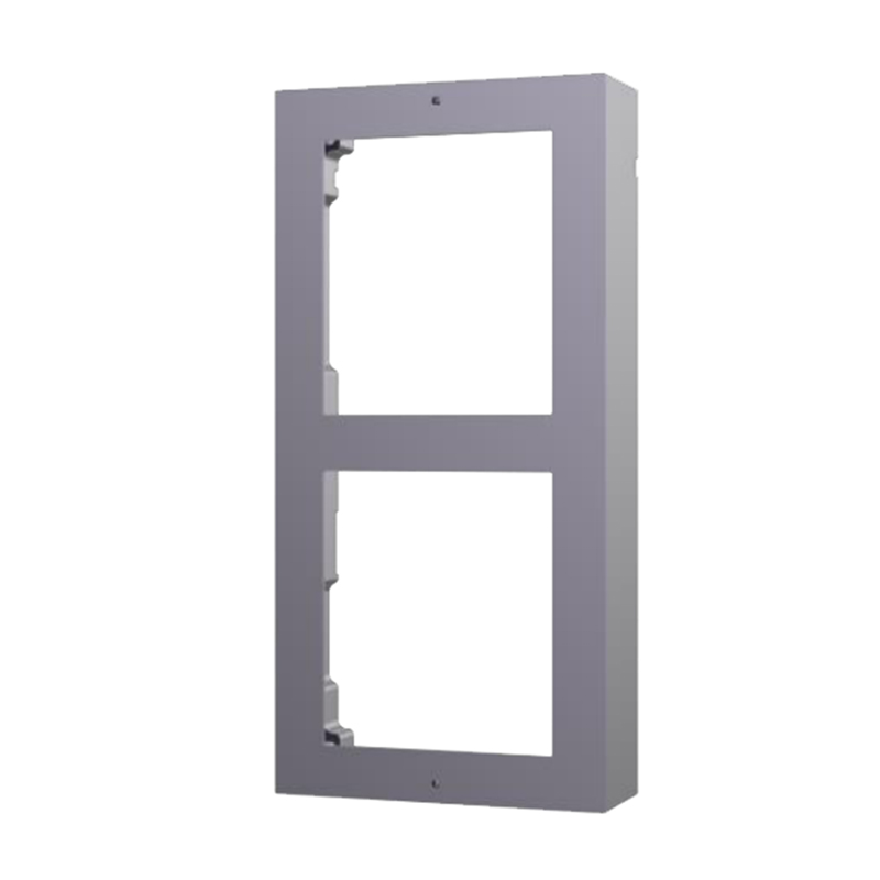 Hikvision DS-KD-ACW2 opbouwframe voor 2 modules – aluminium