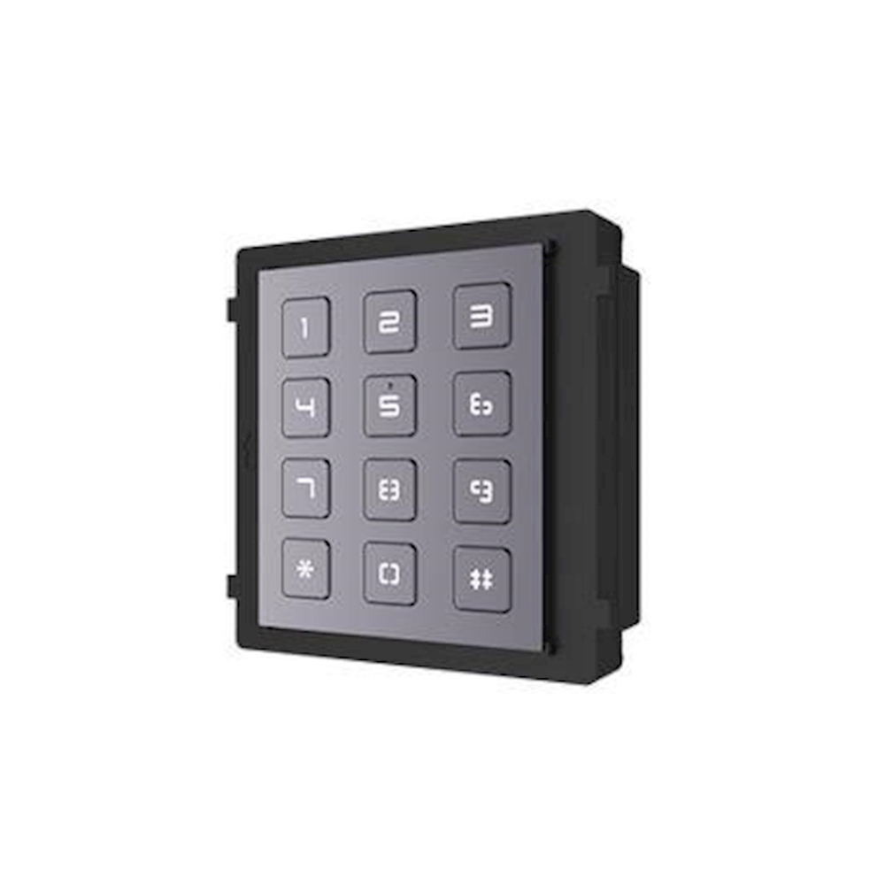 Hikvision DS-KD-KP Intercomtoetsenbord - 12 toetsen, IP65, IK7 vandaalbestendig