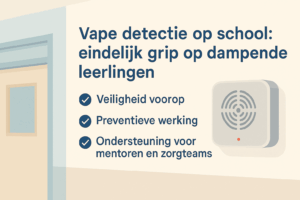 Vape dertectie op een school