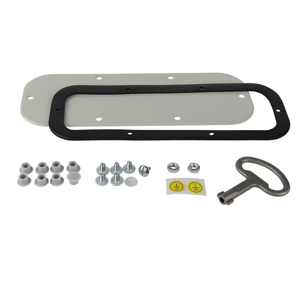 Pulsar AWOH506025 IP66 metalen behuizingen met montageplaat (500x600x250)