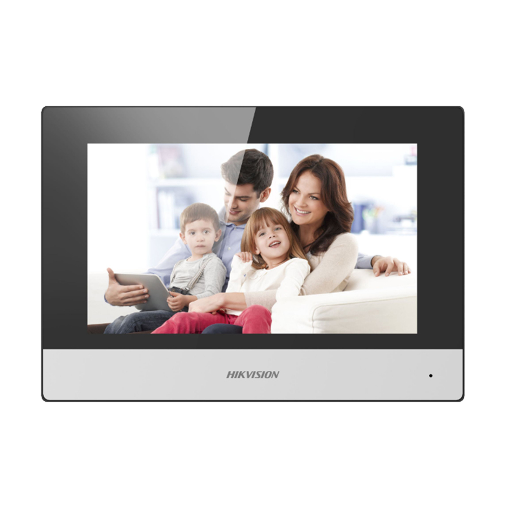 Hikvision DS-KIS604-S(C) IP-video-intercomset met 7 inch touchscreen en 2 MP-camera
