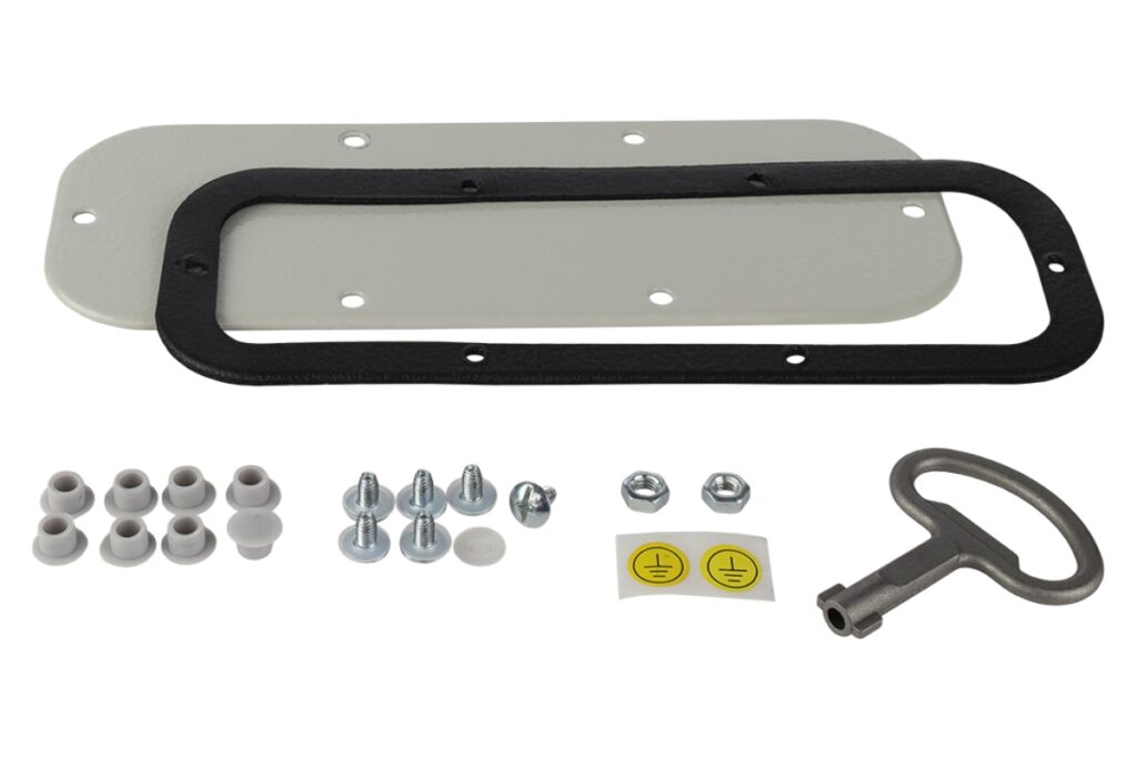 Pulsar AWOH252515 IP66 metalen behuizing met montageplaat (250x250x150)