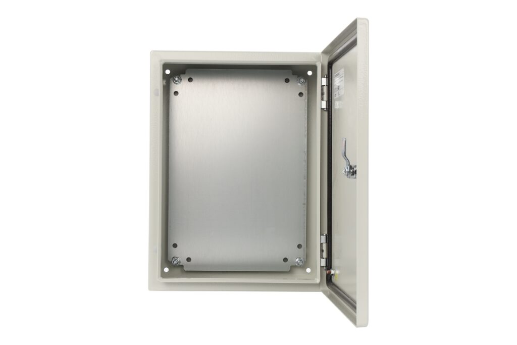 Pulsar AWOH304015 IP66 metalen behuizing met montageplaat (300x400x150)