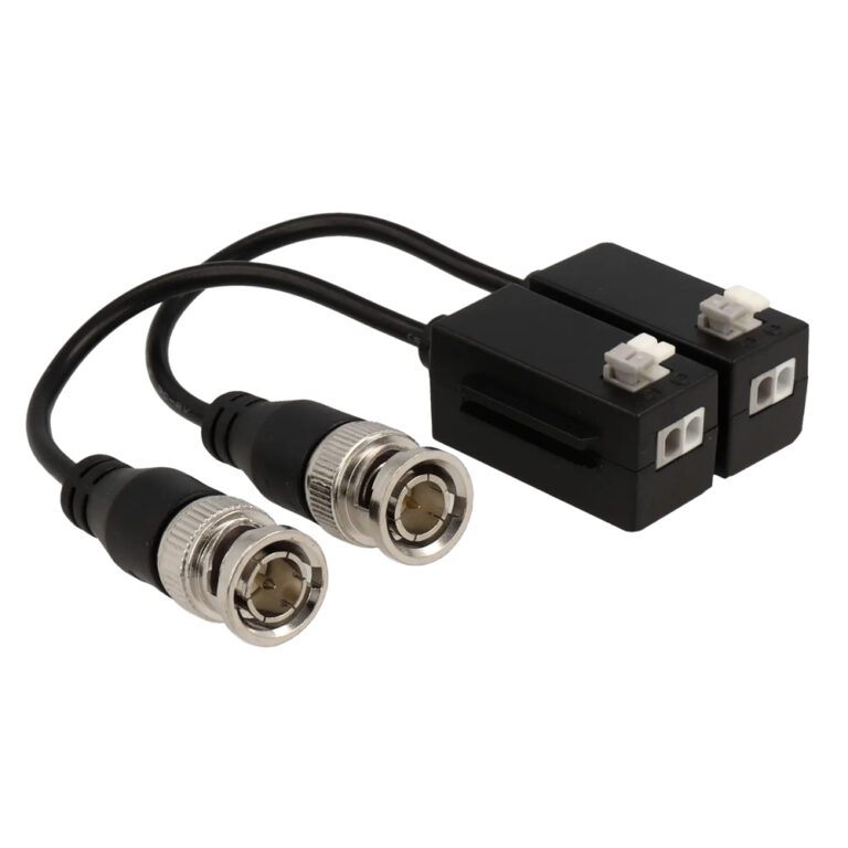 MOVOK VK-BALUN-4K Passieve Video Balun 2-Pack - Ondersteuning tot 4K