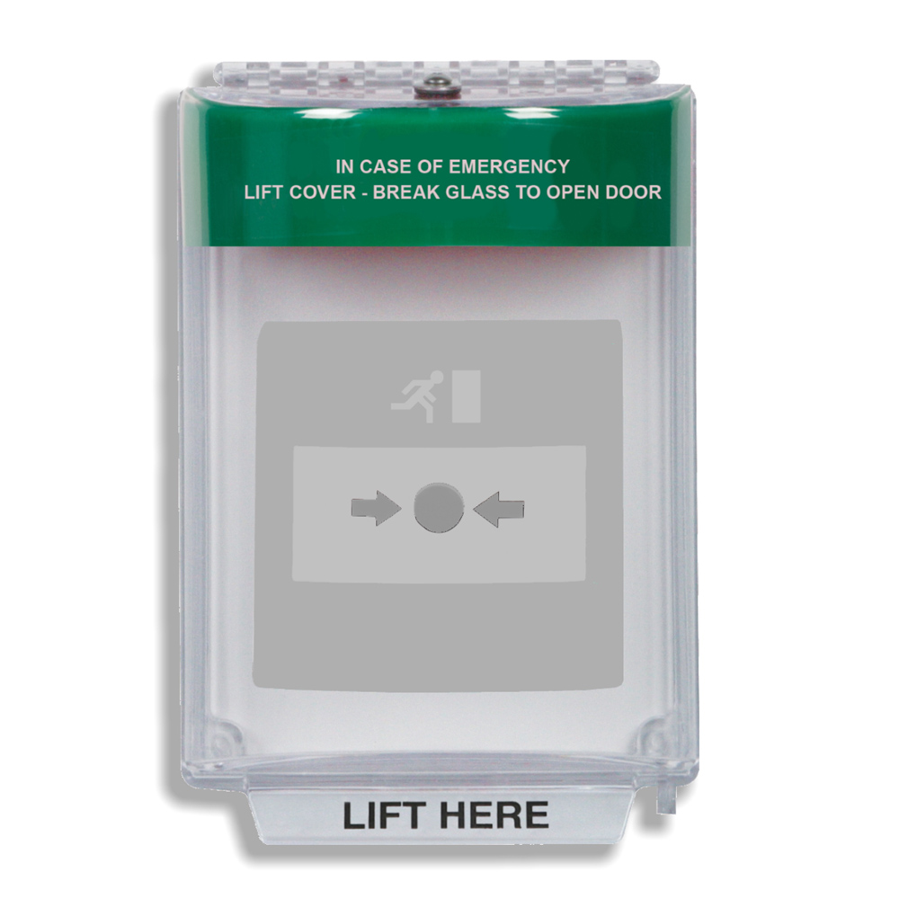 STI STI-13120EG Noodknopafdekking met alarm