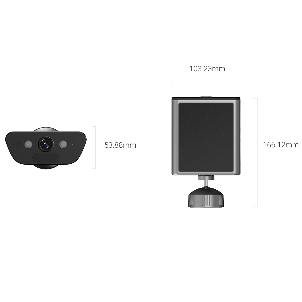 EZVIZ EB5 8MP 4K Solar Beveiligingscamera – Slimme WiFi Buiten - Afbeelding 4
