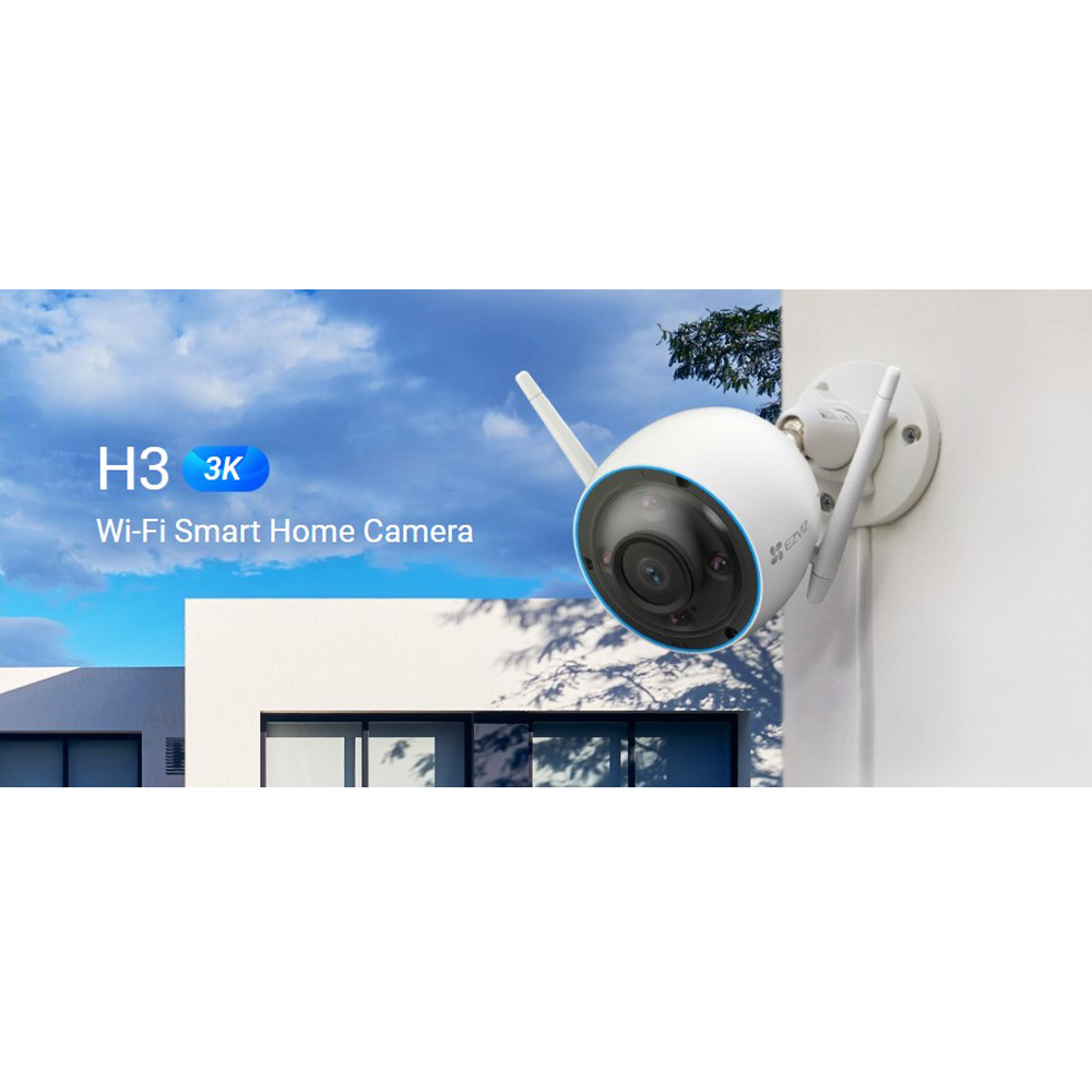 EZVIZ H3 3K Wi-Fi Slimme Thuis Camera – AI Buitencamera